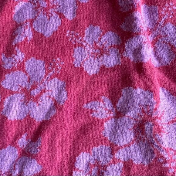 Art Class Pink Floral Mini Skirt - Picture 3 of 5